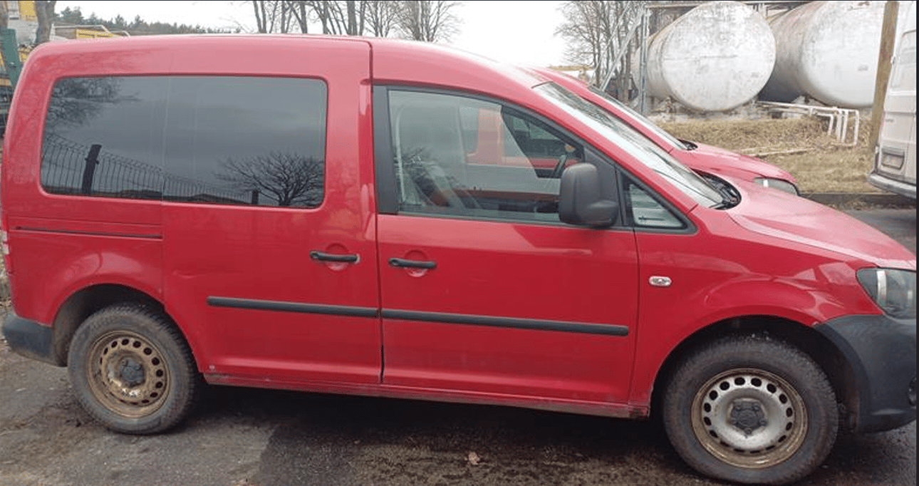 VW Caddy / 2013 / Šiauliu raj.