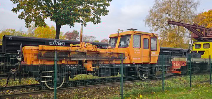 Balasto planiravimo mašina ZT-250 Nr. 119