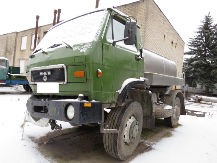 VW-MAN 8.136 / 1988 / Marijampolė