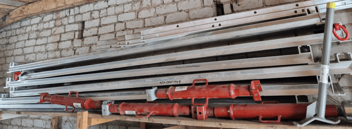 Šlaitų išramstymo komplektas Ishebeck