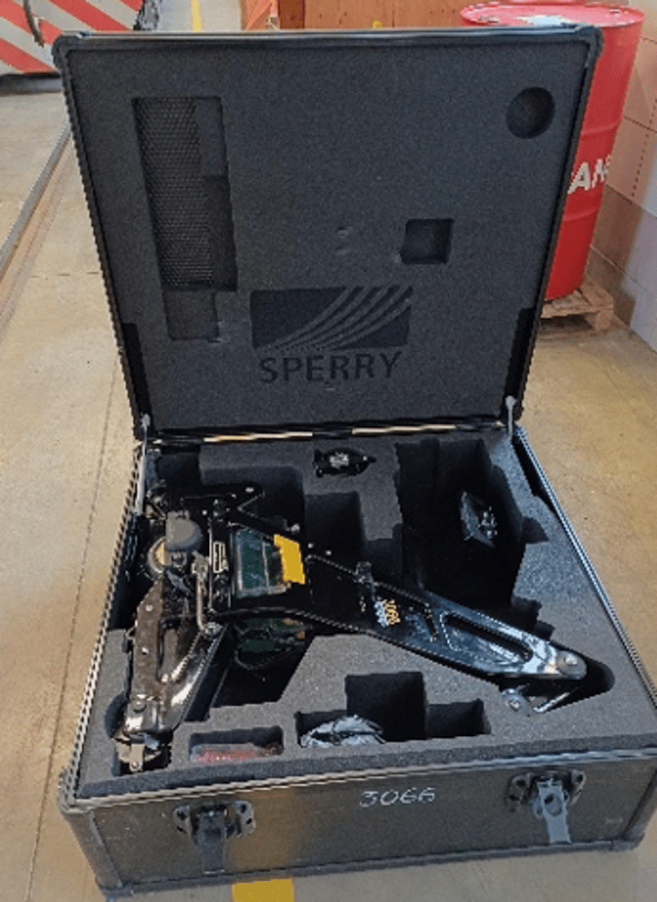 Ištisinės kontrolės vienbėgis defektoskopas – „Sperry Rail B-Scan Lit"