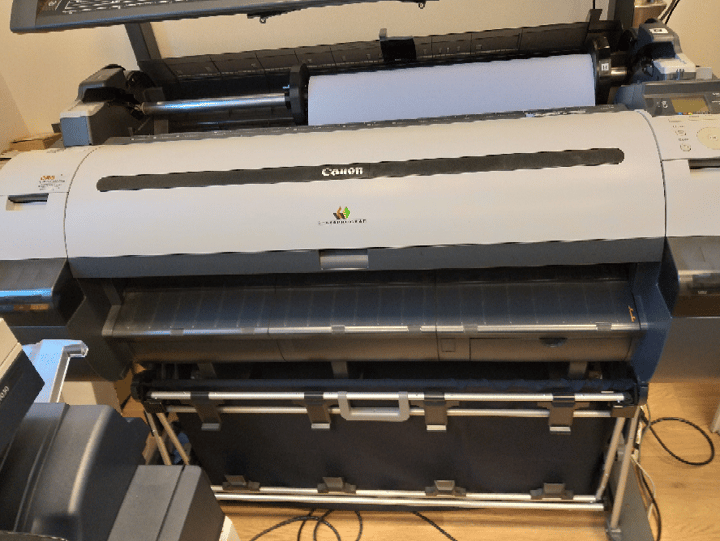 Skeneris Canon iPF MFP M40 Importuota  + Spausdintuvas Canon IPF750 Importuota