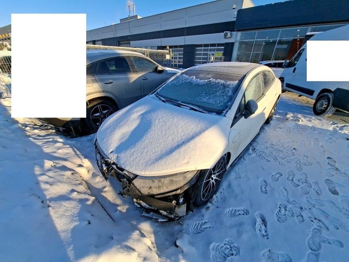 Mercedes Benz EQS 580 4MATIC / 2022 / Kaunas