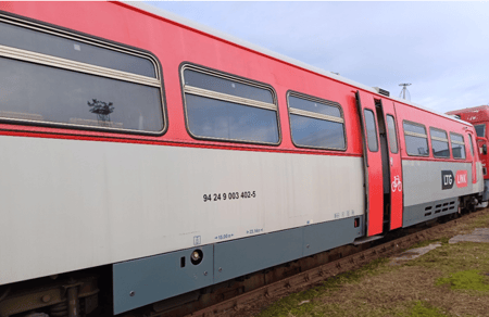 Dyzel.trauk.RA-2 varikl.vag.Nr.94 24 9 003 401-7; 94 24 9 003 402-5 (2 vnt.)