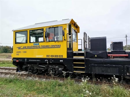 Drezina (sunkaus tipo motorvežis) AGRc-1200 Nr. 002 / Drezina (heavy type motor carrier) AGRc-1200 No. 002