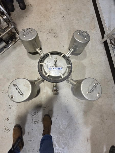 Paviršinio siurbimo antgalis"Kaizer",nerūd. Plieno