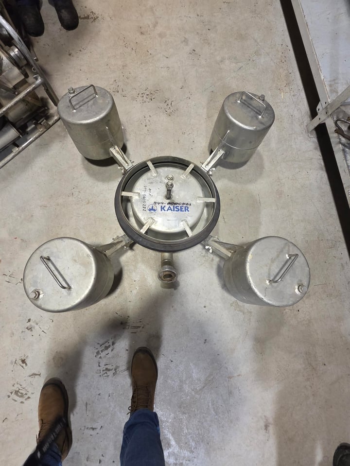 Paviršinio siurbimo antgalis"Kaizer",nerūd. Plieno