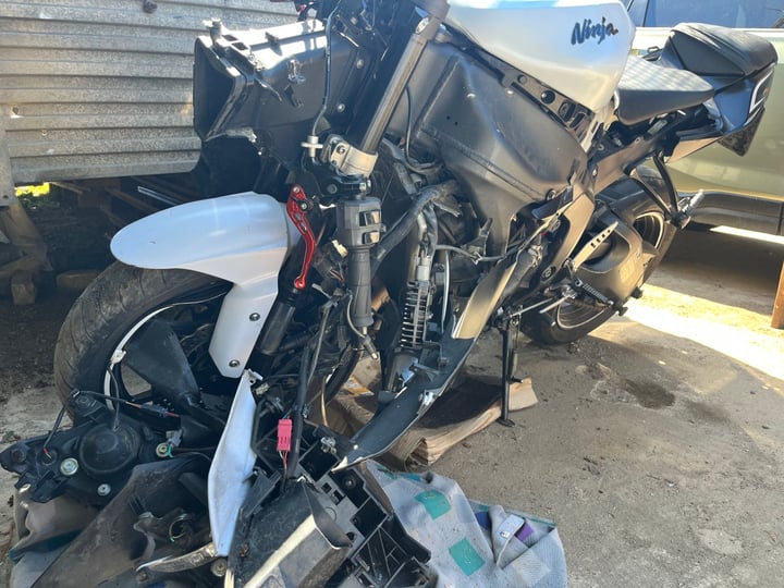 Kawasaki ZX 636 EDF / 2014 / Vilniaus r.