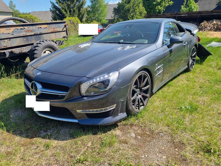 Mercedes Benz SL 63 AMG / 2013 / Kauno raj.