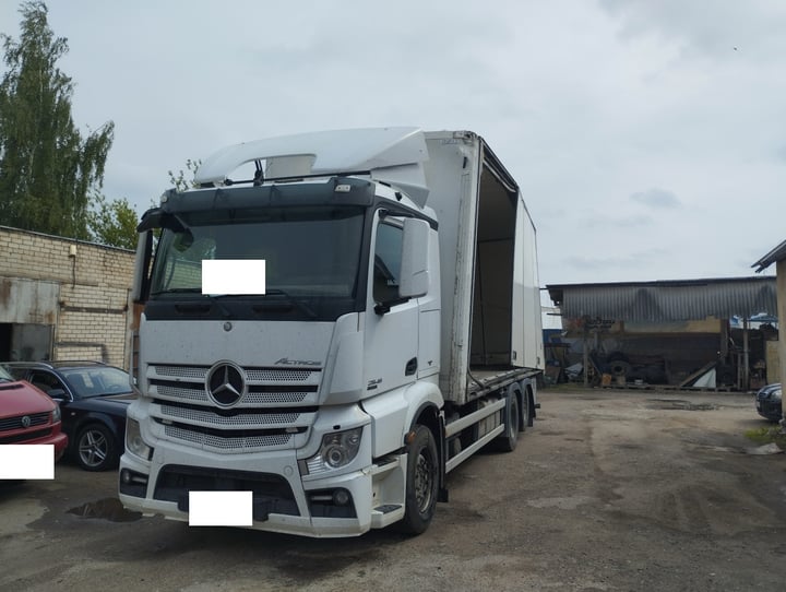 Mercedes Benz ACTROS 2545 / 2012 / Kauno raj.