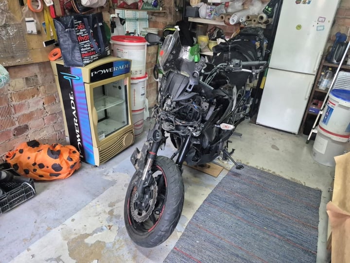 Kawasaki KLZ 1000 BFF / 2015 / Panevėžio raj.