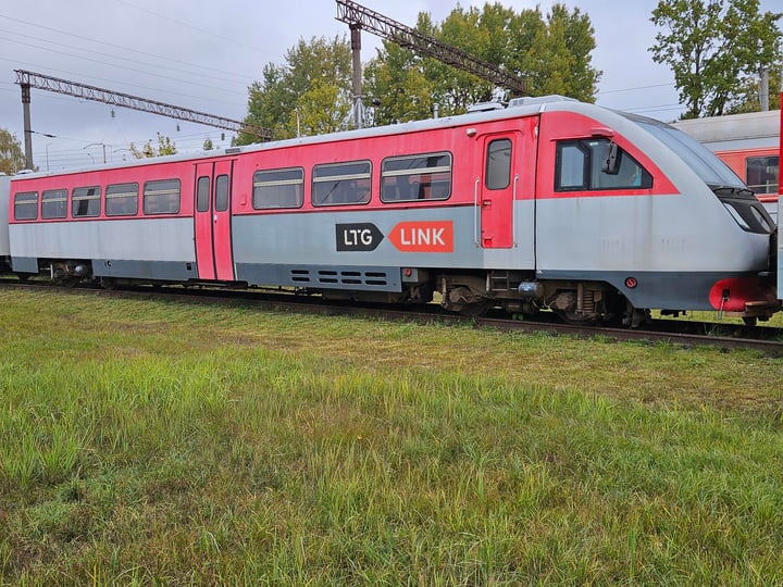 Dyzelinio trauk. RA-2 prikabinam. vagonas Nr.03903