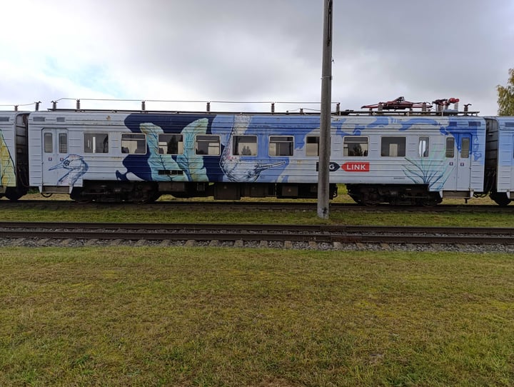 ELEKTRINIŲ TRAUKINIŲ ER9M VAGONAI (parduodami komplekte)/ ELECTRIC TRAIN ER9M (sold as a set)
